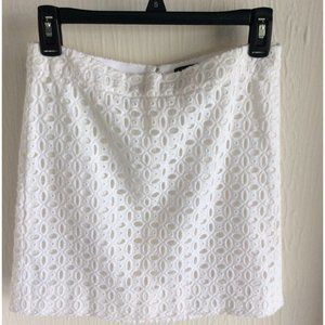 J. Crew, Size 0, Lined White Skirt, Beautiful Summer Skirt!